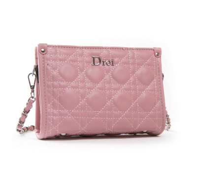 Сумка Жіноча Класична зі штучної шкіри FASHION 01-06 7116 pink