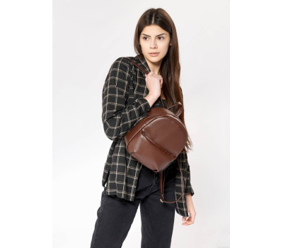 Женский рюкзак Sambag Brix SQH шоколадный