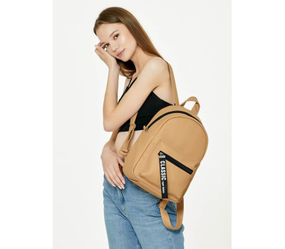 Женский Рюкзак Sambag Talari MST Бежевый