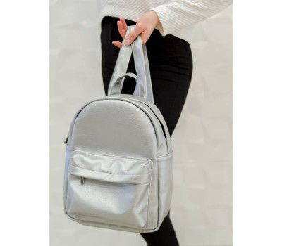 Женский рюкзак Sambag Brix MSH серебро