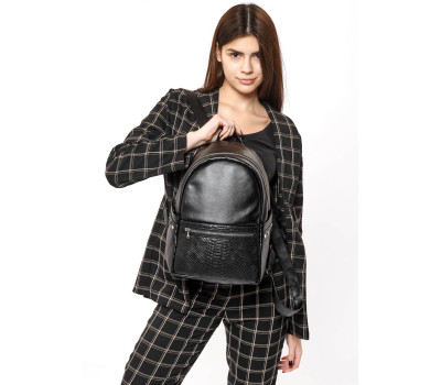 Женский рюкзак Sambag Dali BPS принт крокодила