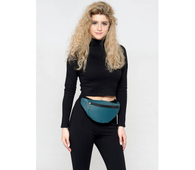 Женская Поясная сумка бананка  Sambag Soho BSH мурена