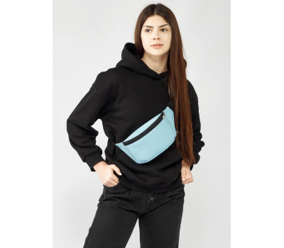 Женская Поясная сумка бананка Sambag Tirso MSH голубая