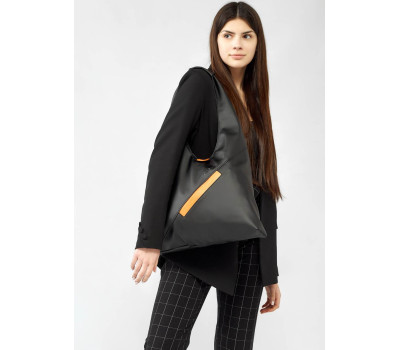 Женская сумка Sambag HOBO M черная