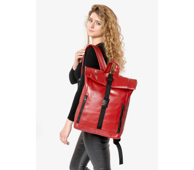 Жіночий рюкзак Sambag RollTop One Червоний