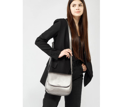Женская сумка Кросбоди Rose  BZN silver
