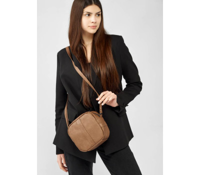 Женская сумка кроссбоди Sambag  Bale SQS Коричневая