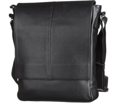 Сумка SHVIGEL 00859 з натуральної шкіри Чорна