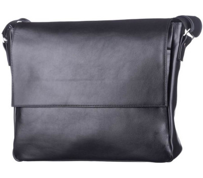 Сумка SHVIGEL 11039 шкіряна Чорна