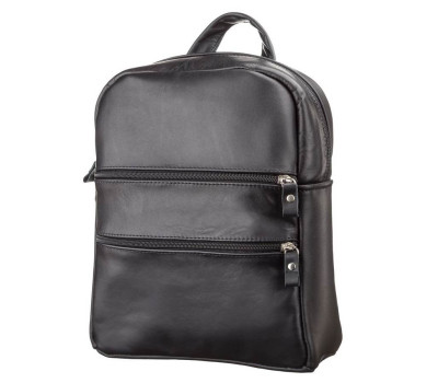 Рюкзак жіночий SHVIGEL 15304 шкіряний Чорний