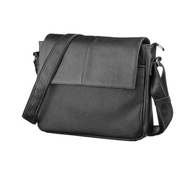 Сумка SHVIGEL 11131 шкіряна Чорна