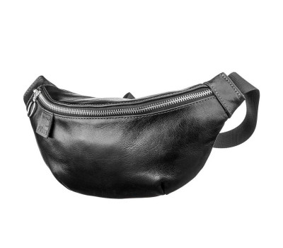 Поясна сумка GRANDE PELLE 11140 Чорна