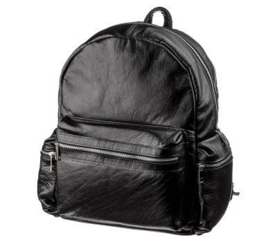 Рюкзак SHVIGEL 11260 шкіряний Чорний