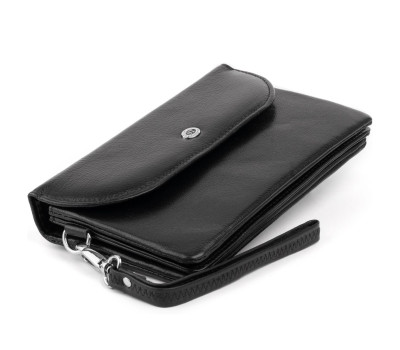 Клатч зі шкіри жіночий ST Leather 19316 Чорний