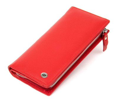 Універсальний жіночий гаманець-клатч ST Leather 19372 Червоний