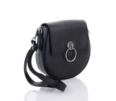 Жіноча сумка Челсі  чорна WeLassie