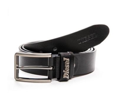 Чоловічий шкіряний ремінь DS-353156 black Podium