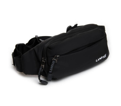 Сумка чоловіча на пояс нейлон Lanpad 8392 black