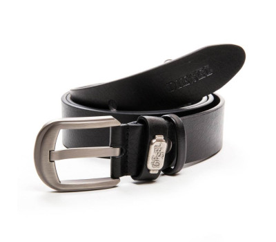 Чоловічий шкіряний ремінь DS-04772 black Podium