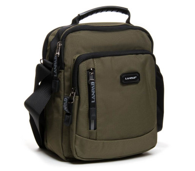 Сумка чоловіча планшет нейлон Lanpad 82026 green