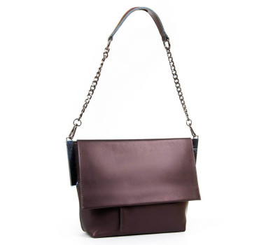 Сумка Жіноча Класична шкіра PODIUM P4 8322 bright-coffee Podium