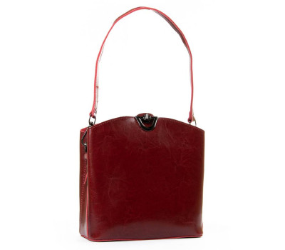 Сумка Жіноча Класична шкіра PODIUM P35 8611 red Podium