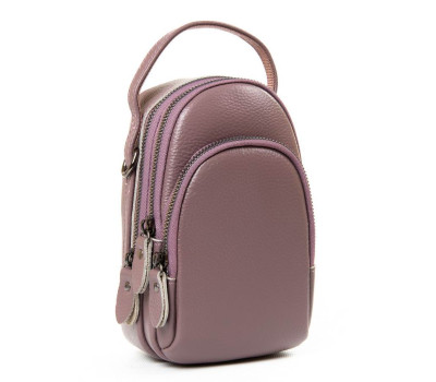 Сумка Клатч жіноча шкіра ALEX RAI BM 60086 purple
