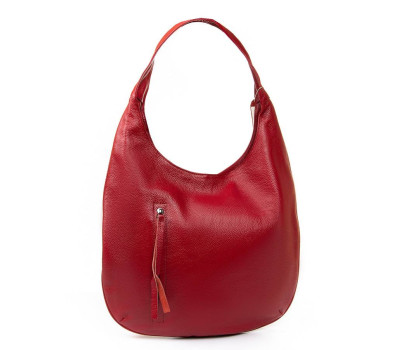 Сумка Жіноча Класична шкіра PODIUM P5 8638-9 wine-red Podium