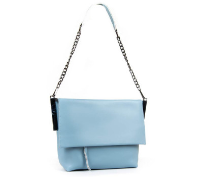 Сумка Жіноча Класична шкіра PODIUM P69 8322 lighr-blue Podium