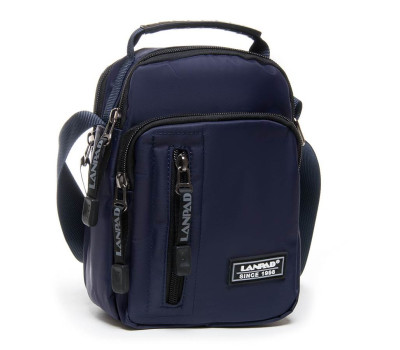 Сумка чоловіча планшет нейлон Lanpad 7630 blue