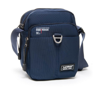 Сумка чоловіча планшет нейлон Lanpad 4208 blue