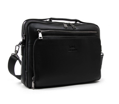 Сумка Чоловіча Портфель Шкіряний BRETTON be 3492-8 black