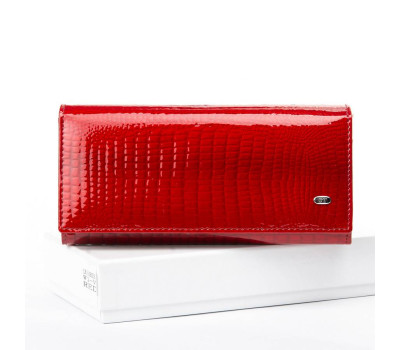 Гаманець LR шкіра-лак SERGIO TORRETTI W1-V red Podium