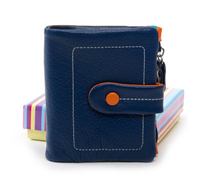 Гаманець Rainbow шкіра Dr. BOND WRN-1 blue