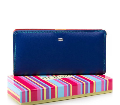 Гаманець Rainbow шкіра Dr. BOND WRN-22 blue