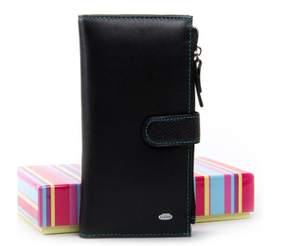 Гаманець Rainbow шкіра Dr. BOND WRN-23 black