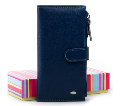 Гаманець Rainbow шкіра Dr. BOND WRN-23 blue