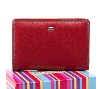 Гаманець Rainbow шкіра Dr. BOND WRN-2 red