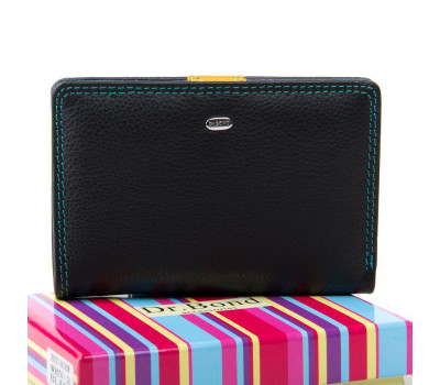 Гаманець Rainbow шкіра Dr. BOND WRN-2 black
