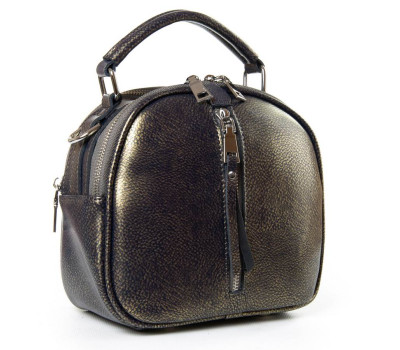 Сумка Женская Классическая кожа PODIUM P50 339 grey-gold