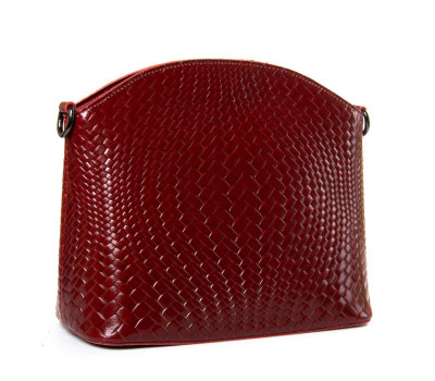 Сумка Женская Классическая кожа PODIUM P20 1539 white-red