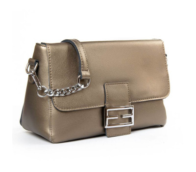 Сумка Женская Классическая кожа PODIUM P49 8783 silver-grey