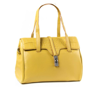 Сумка Жіноча Класична шкіра PODIUM P8 8796-9 yellow