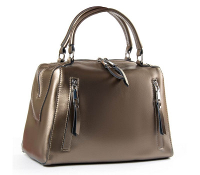 Сумка Жіноча Класична шкіра PODIUM P39 8763 silver-grey