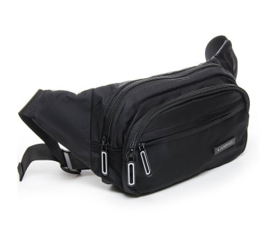 Сумка Мужская На пояс нейлон Lanpad 61012 black
