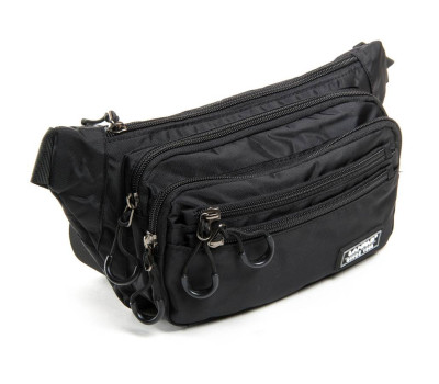 Сумка Мужская На пояс нейлон Lanpad 4101 black
