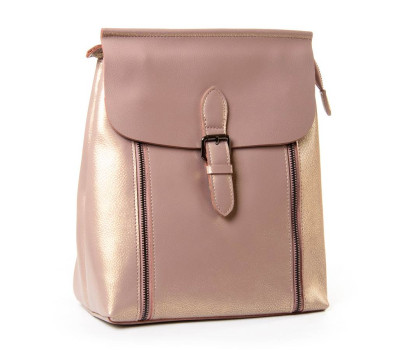 Сумка Жіноча Рюкзак шкіра PODIUM P94 8632 pearl-pink