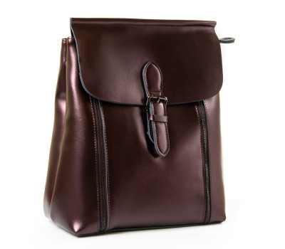 Сумка Жіноча Рюкзак шкіра PODIUM P94 8632 bright brown
