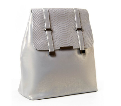 Сумка Жіноча Рюкзак шкіра PODIUM P97 3212-5 pearl-grey