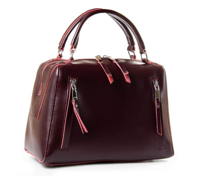 Сумка Жіноча Класична шкіра PODIUM P39 8763 wine